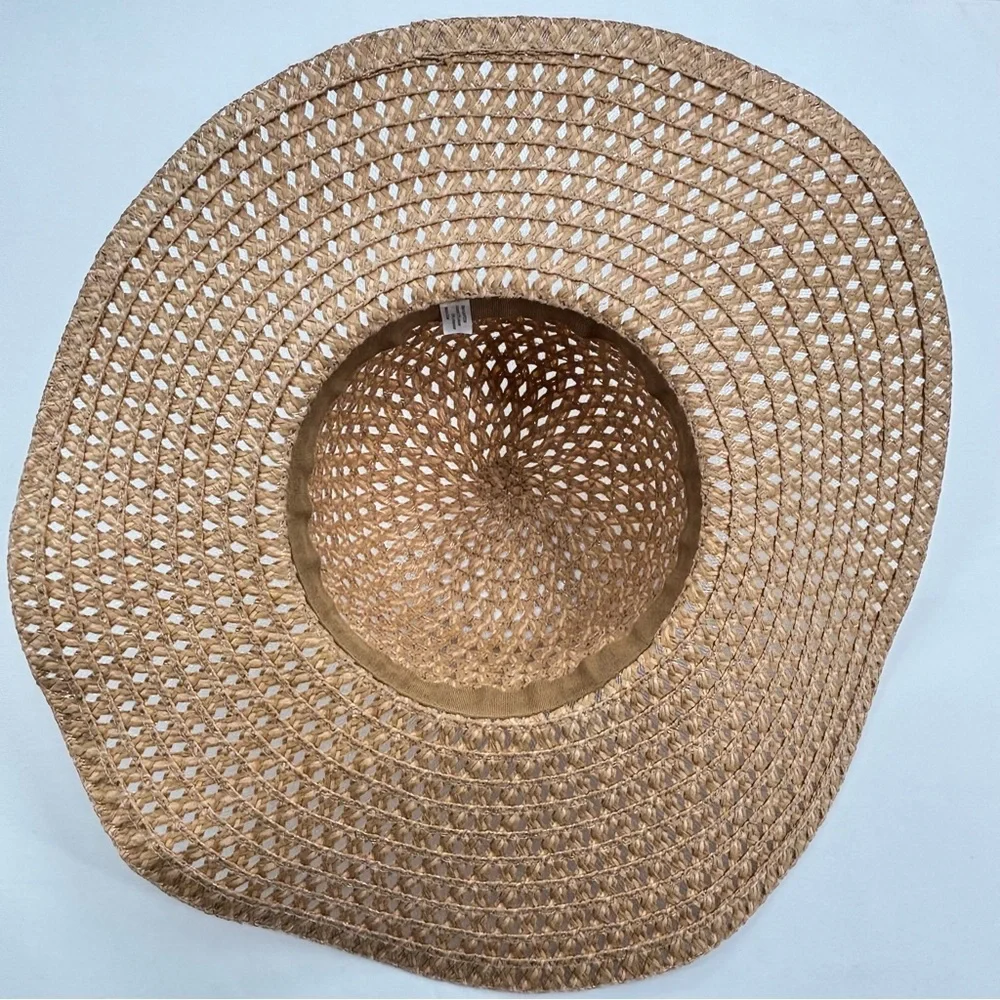 Women’s Straw Wide Brim Sun Hat Style JHP02008 - Picture 8 of 11